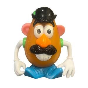 VTG Burger King Kids Club Mr. Potato Head 3" Backpack Arm Chop Action Figure